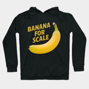 Banana For Scale, Banana Design Hoodie